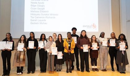 GCSE students celebrated at Enfield High Achievers’ Evening