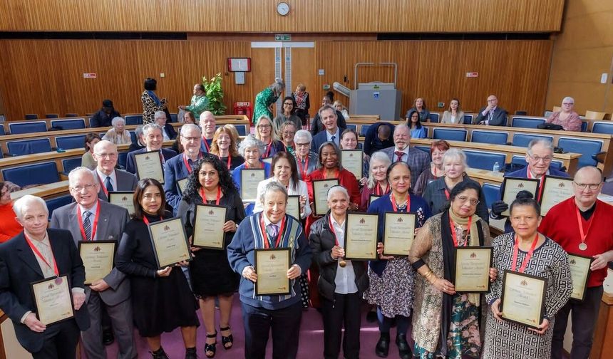 36 Volunteers Celebrated at Enfield Awards Ceremony