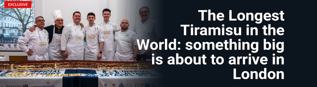 The Longest Tiramisu: Guinness Record Charity Event London