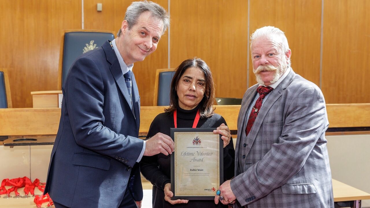 Enfield Honours Volunteers At Special Awards Ceremony 1