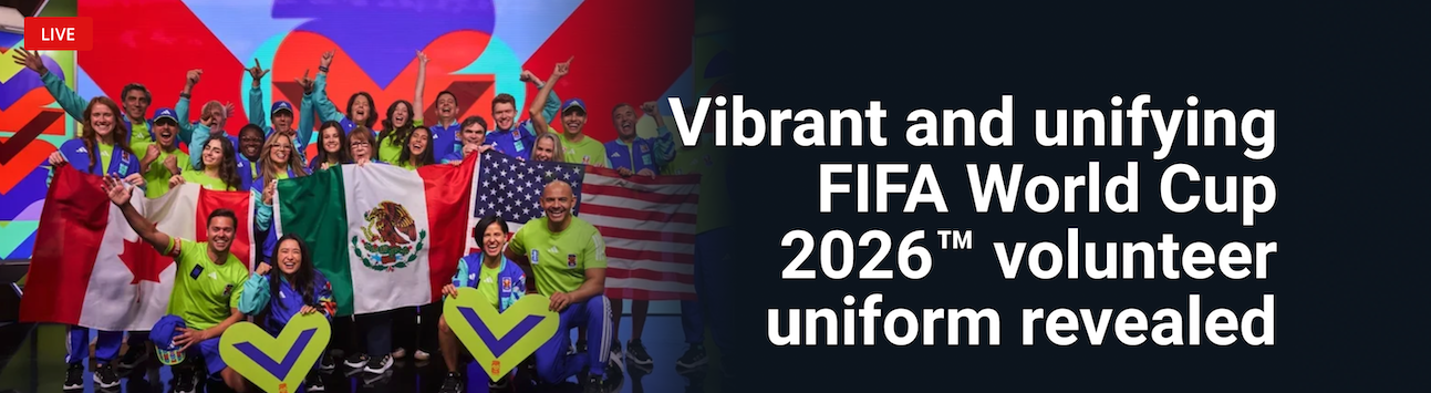 FIFA World Cup 2026 volunteer uniform