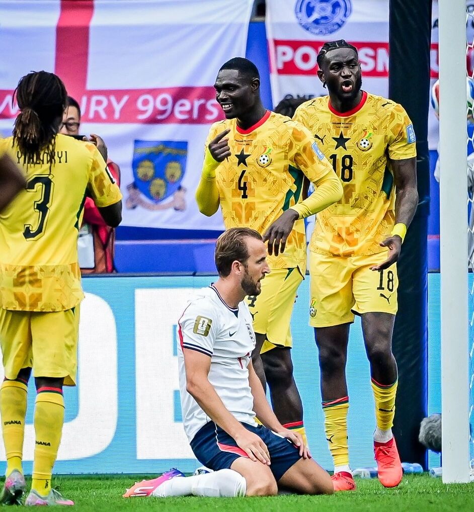 England Held By Resolute Ghana, Qualification Wa