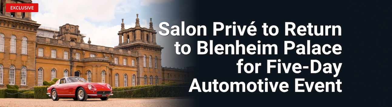 Salon Privé to Return to Blenheim Palace
