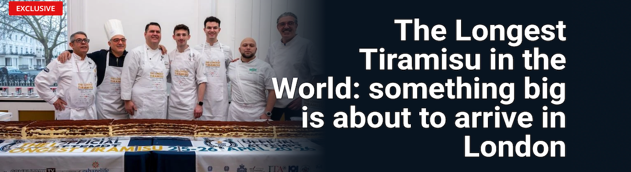 The Longest Tiramisu: Guinness Record Charity Event London